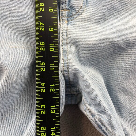 Aeropostale Womens Mom Jeans 16 Regular Blue Light Wash Denim Casual Stretch - Picture 7 of 14